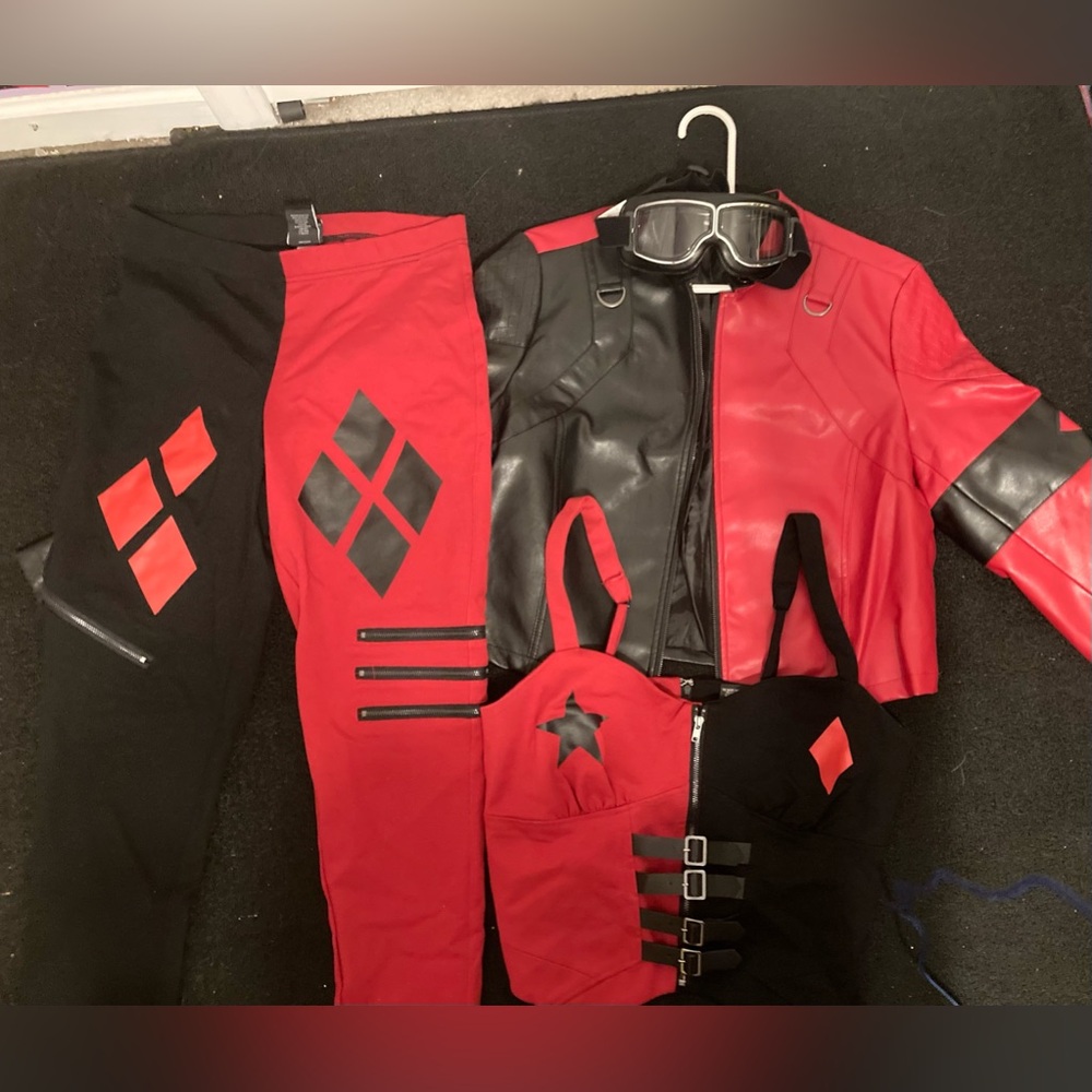 Harley Quinn 2021 Suicide Squad 2 cosplay costume FULL SET